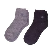 Earth Therapeutics Grey & Black Aloe Moisturizing Socks