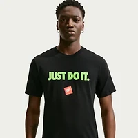 Nike Just Do It Mens Crew Neck Short Sleeve Classic Fit Graphic T-Shirt