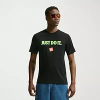 Nike Just Do It Mens Crew Neck Short Sleeve Classic Fit Graphic T-Shirt