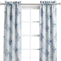 Sun Zero Dacona Grommet Top Energy Saving Light-Filtering Single Curtain Panel