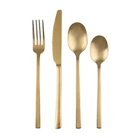 Cambridge Beacon Gold 16-pc. Flatware Set