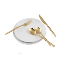 Cambridge Beacon Gold 16-pc. Flatware Set