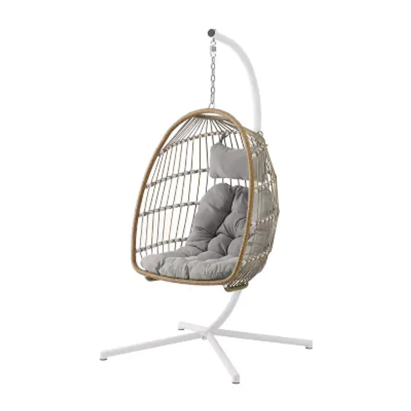 Walker Edison Eagan Chair Collection Egg Chair
