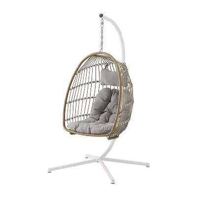 Walker Edison Eagan Chair Collection Egg Chair