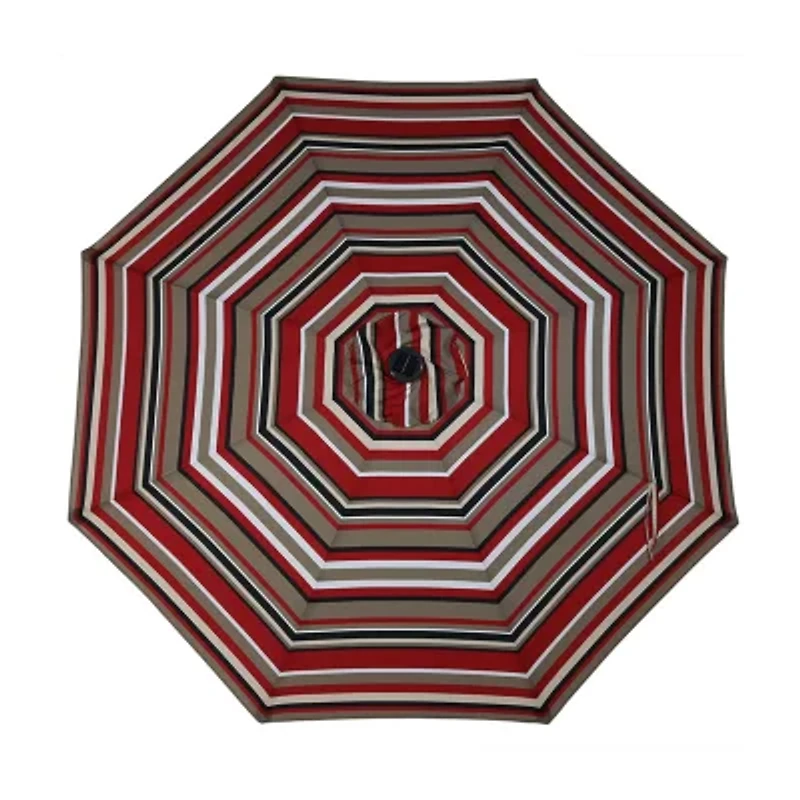 Sunnydaze® 9-Foot Solar Patio Umbrella with Tilt Crank