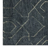 Fieldcrest Lombard Geometric Hand Tufted Indoor Rectangular Area Rug