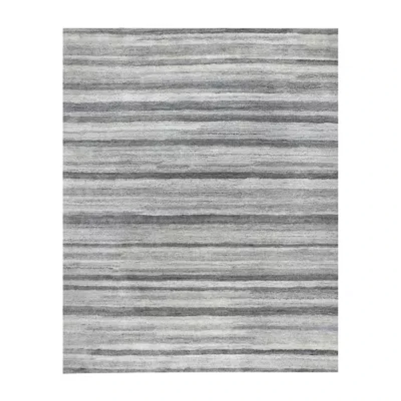 Fieldcrest Grant Striped Hand Tufted Indoor Rectangular Area Rug