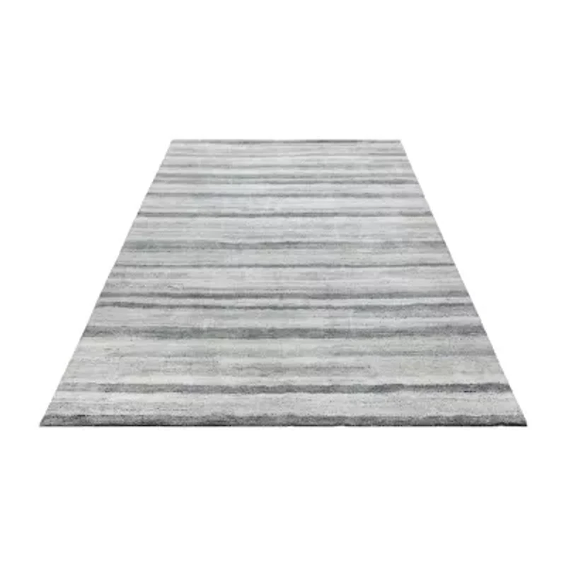Fieldcrest Grant Striped Hand Tufted Indoor Rectangular Area Rug