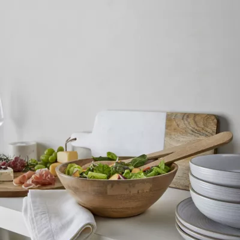 Linden Street Mango Wood Serve Bowl