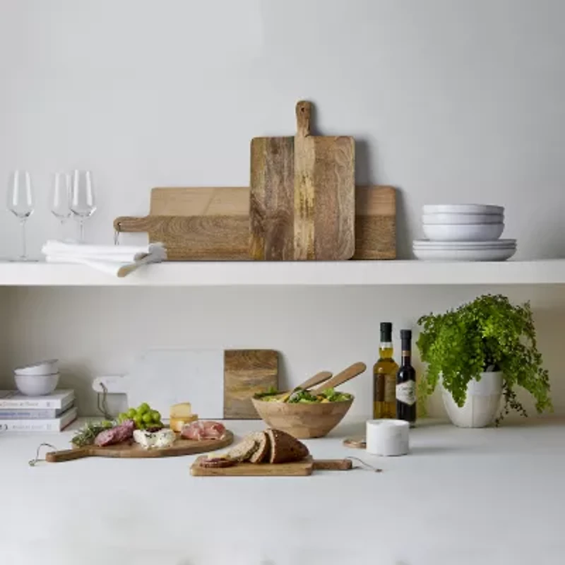 Linden Street Mango Wood Serve Utensils