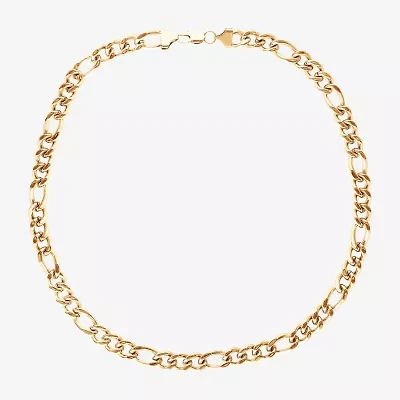 Shaquille O'Neal XLG Mens Stainless Steel 24 Inch Link Necklace
