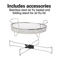 Hamilton Beach Air Fryer Lid For 6 Quart Slow Cookers