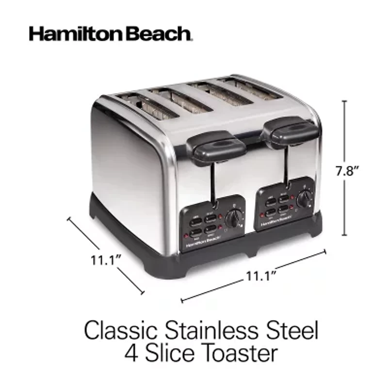 Hamilton Beach Classic 4 Slice Toaster With Sure-Toast Technology