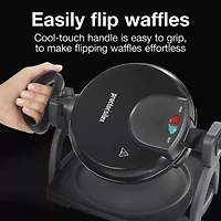 Proctor Silex Flip Belgian Waffle Maker With Nonstick Grids