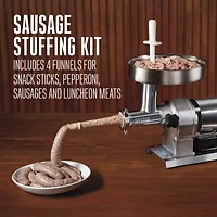 Weston Butcher Series #8 Meat Grinder And Sausage Stuffer