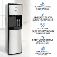 Igloo Hot, Cold & Room Temperature Bottom-Load Water Dispenser