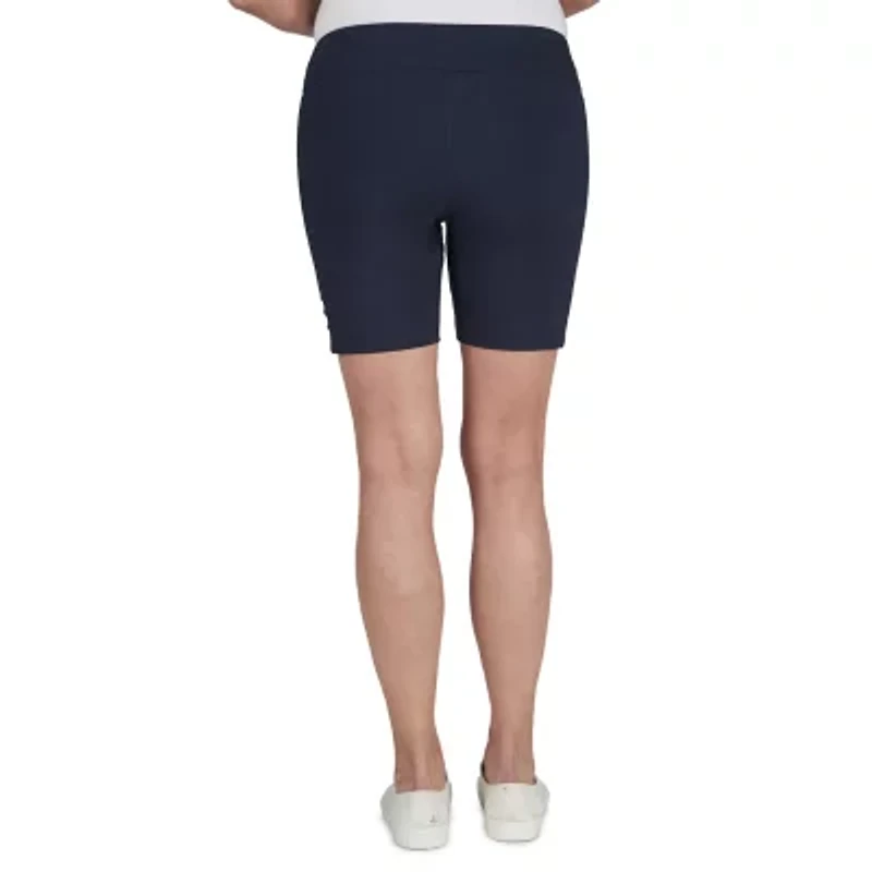 Hearts Of Palm Womens Mid Rise Pull-On Short