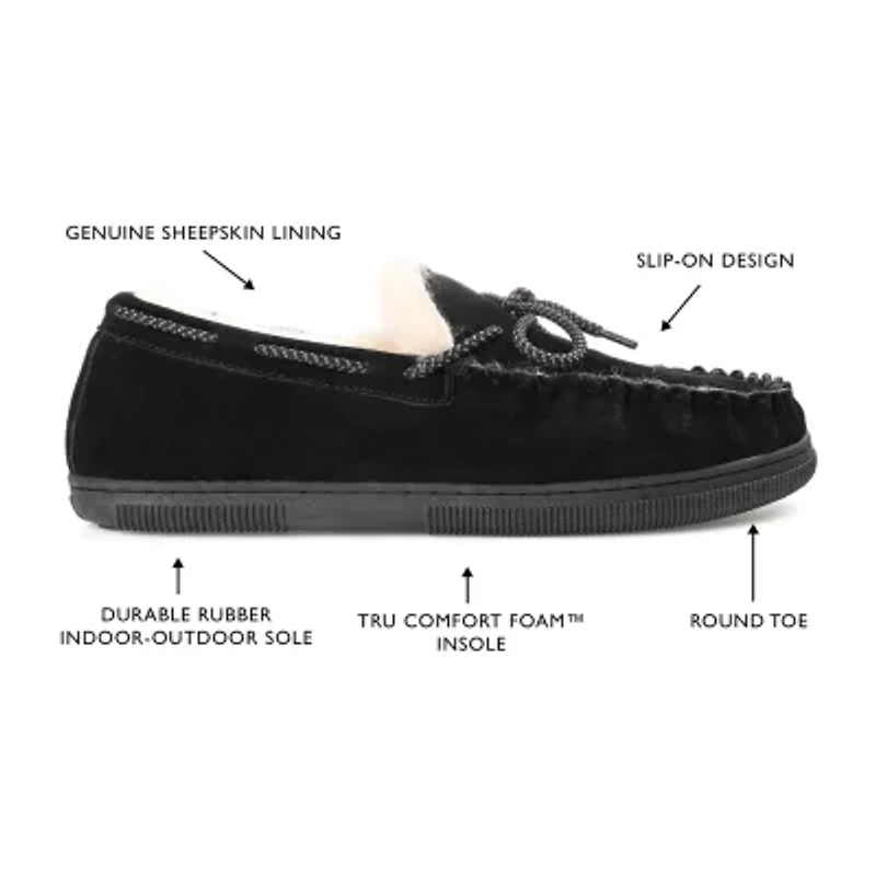 Territory Meander Mens Moccasin Slippers