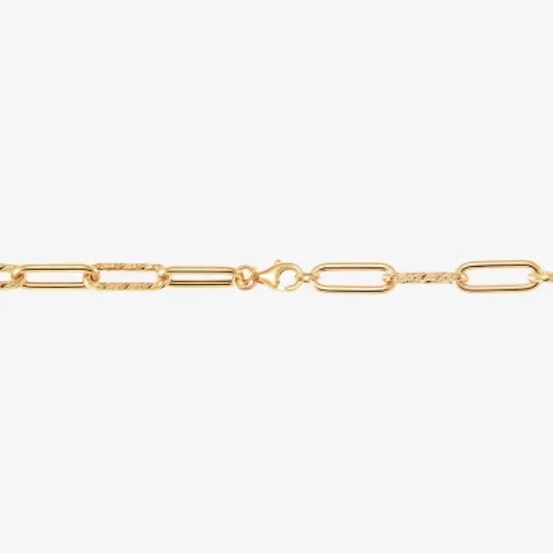 Gold Addiction Womens 14K 22 Inch Link Necklace