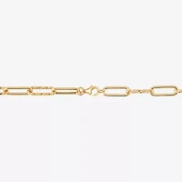 Gold Addiction Womens 14K 22 Inch Link Necklace