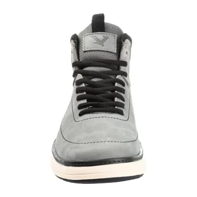 Territory Mens Roam Flat Heel Lace-Up Boots