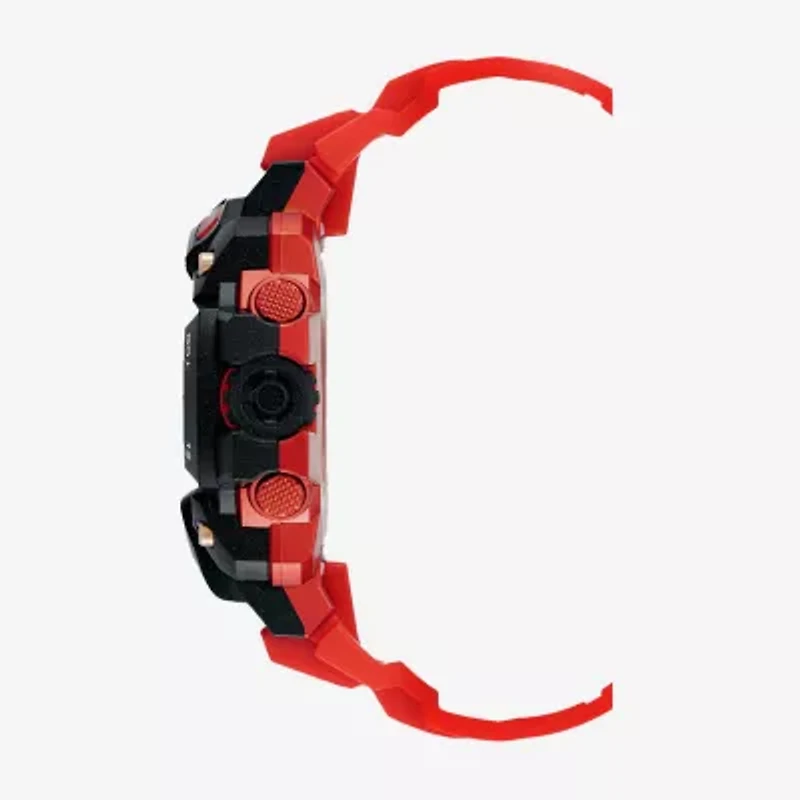 Armitron Mens Chronograph Red Strap Watch 40/8386brd