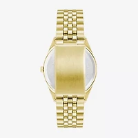 Armitron Womens Gold Tone Bracelet Watch 75 5849bkgp