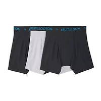 Fruit of the Loom Breathable Stretch Mens 3 Pack Boxer Briefs Bp3bb76