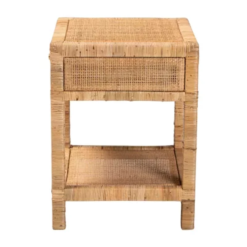 Adelia 1-Drawer Nightstand