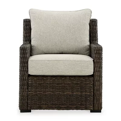 Signature Design by Ashley® Brook Ranch Outdoor Lounge Chair with Cushion
