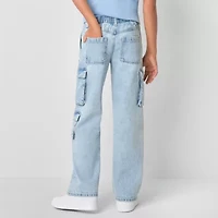 Thereabouts Little & Big Kid Boys Adjustable Waist Cargo Loose Fit Jean