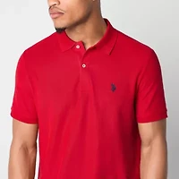 U.S. Polo Assn. Ultimate Pique Stretch Mens Classic Fit Short Sleeve Shirt