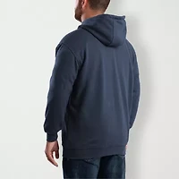 Berne Mens Long Sleeve Fleece Zipper Big and Tall Hoodie