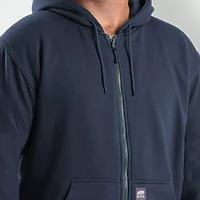 Berne Mens Long Sleeve Fleece Zipper Big and Tall Hoodie