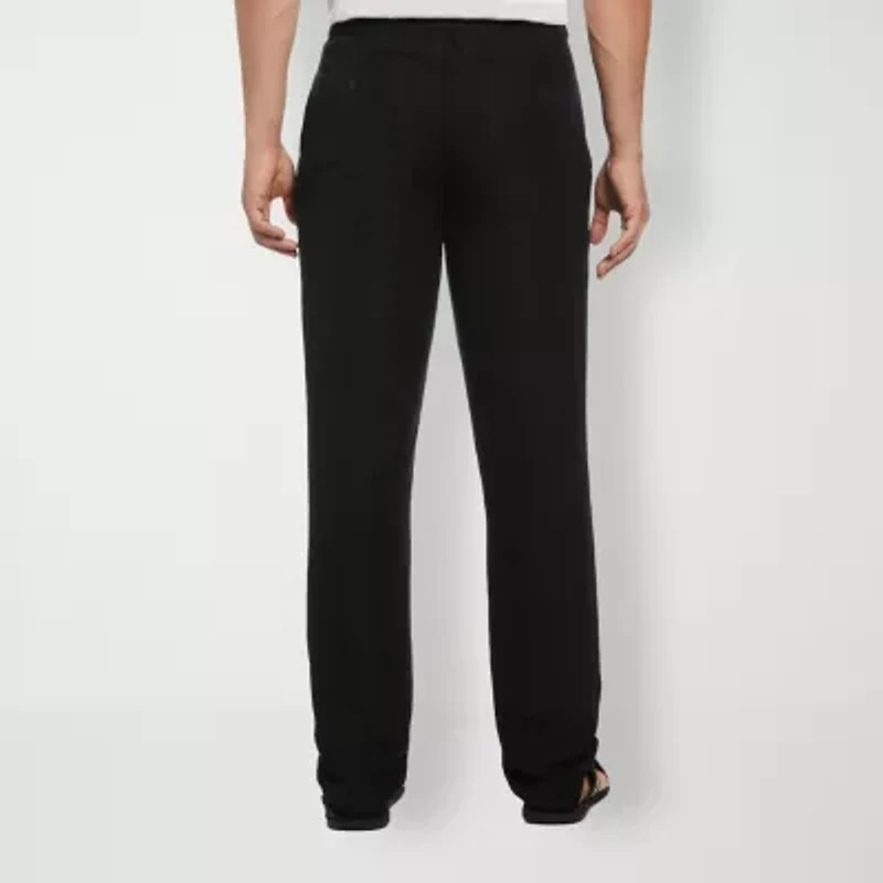 Cubavera 32" Inseam Linen Mens Regular Fit Drawstring Pant