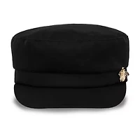 JS Jessica Simpson Twill Cabbie With Bumble Bee Pin Womens Cadet Hat