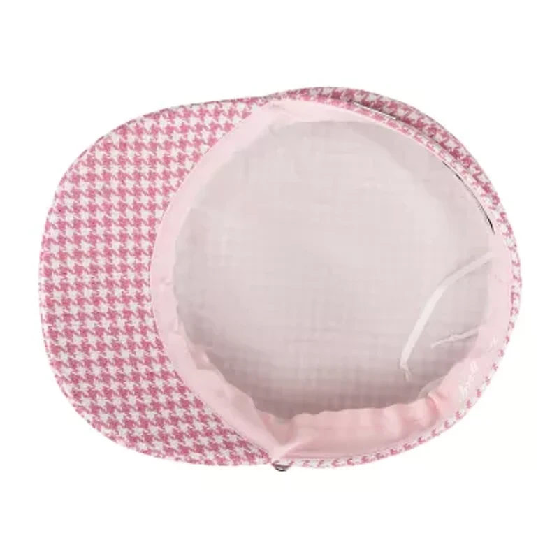JS Jessica Simpson Houndstooth Cabby Womens Cadet Hat