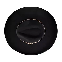 JS Jessica Simpson Felt Pencil Brim Fedora Womens