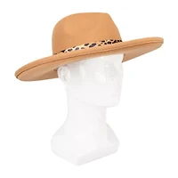 JS Jessica Simpson Felt Pencil Brim Fedora Womens