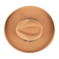 JS Jessica Simpson Felt Pencil Brim Fedora Womens