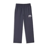 PUMA Big Kid Girls Wide Leg Regular Fit Pull-On Pant