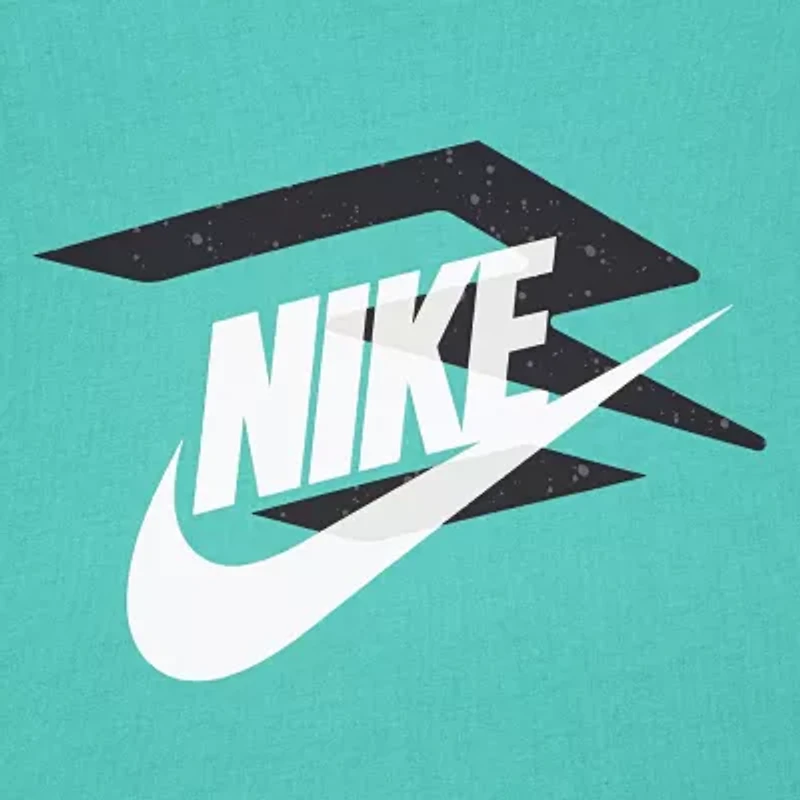 Nike 3BRAND by Russell Wilson Big Kid Boys Crew Neck Short Sleeve Regular Fit Graphic T-Shirt