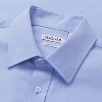 Haggar Premium Comfort Mens Classic Fit Easy Care Long Sleeve Dress Shirt