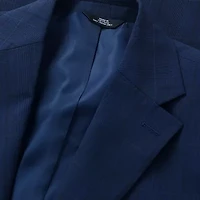 Haggar JMH Prince Of Wales Mens Stretch Fabric Classic Fit Plaid Suit Jacket