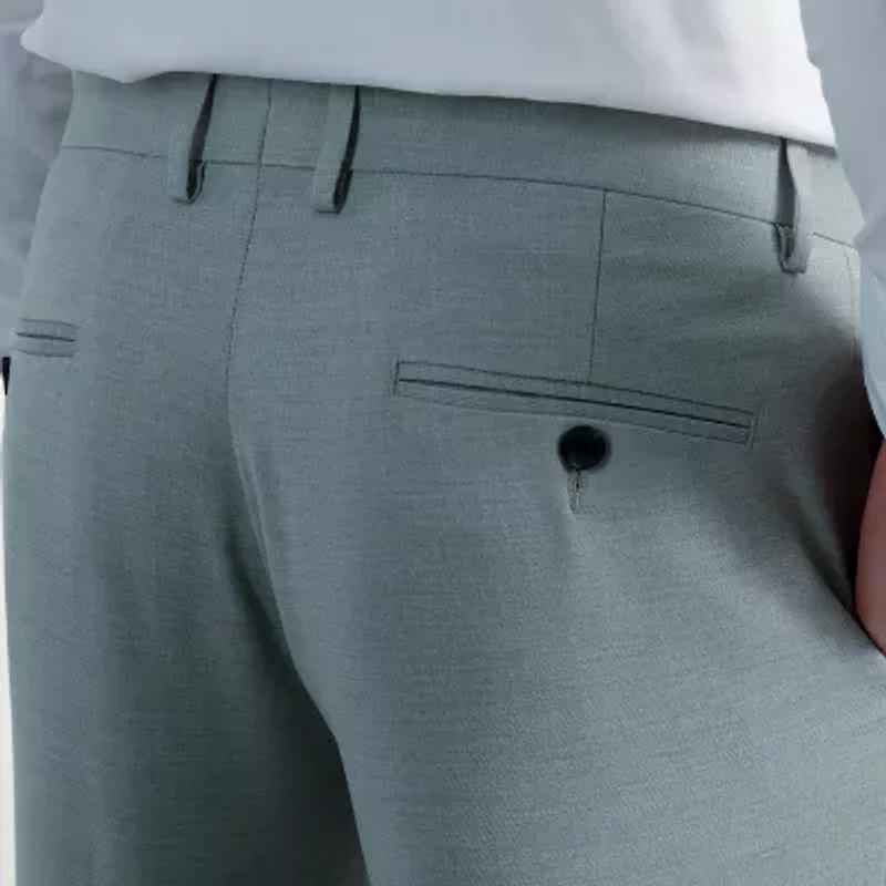 Haggar JMH Twill Mens Stretch Fabric Flat Front Suit Pant