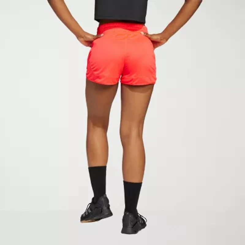 adidas Womens Mid Rise Moisture Wicking Active Pull-On Short