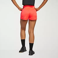 adidas Womens Mid Rise Moisture Wicking Active Pull-On Short