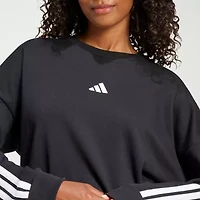 adidas Womens Crew Neck Long Sleeve Sweatshirt