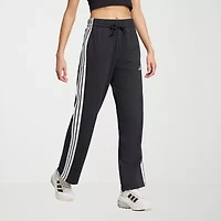 adidas Womens Straight Mid Rise Sweatpant
