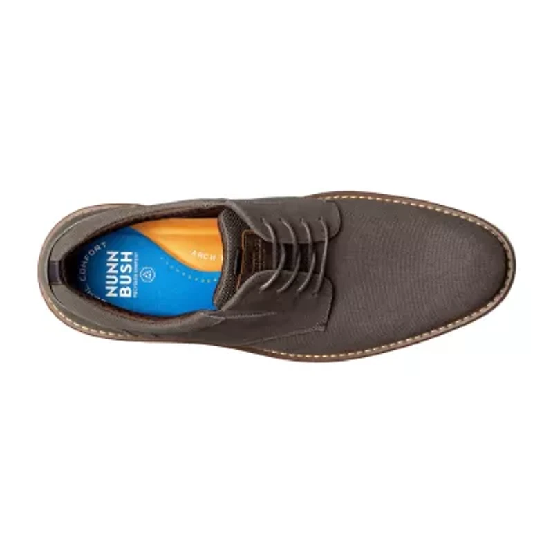 Nunn Bush Griff Mens Round Closed Toe Oxford Shoes